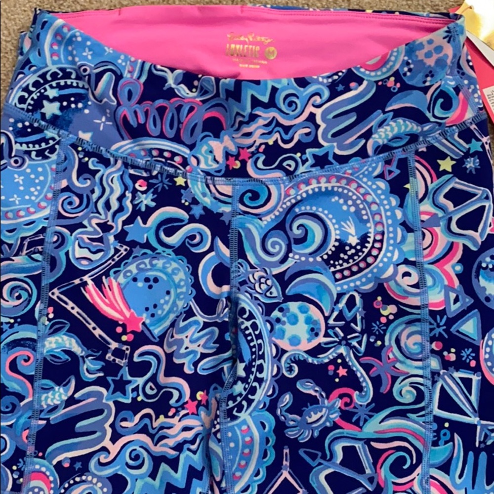 Lilly Pulitzer Weekender Midi Leggings Size: M